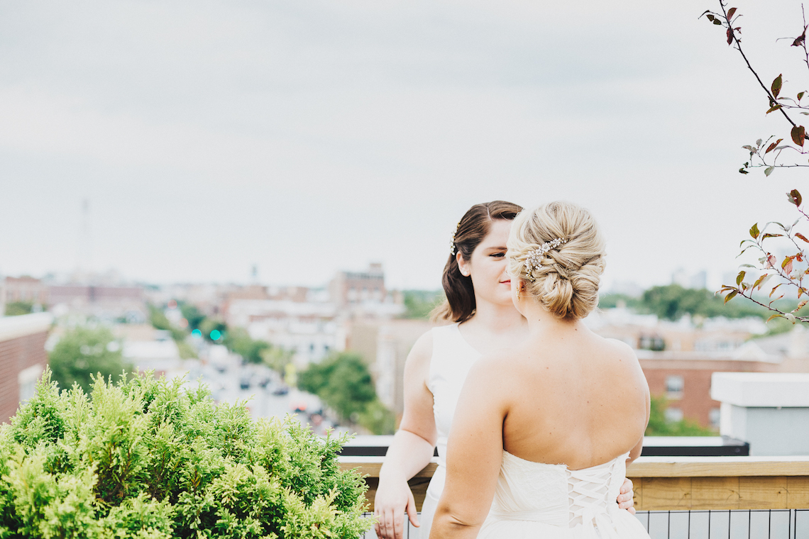 The Sweetest Autumnal Elopement Inspiration (On A Rooftop!) | Rachel Brown Kulp Photography 22