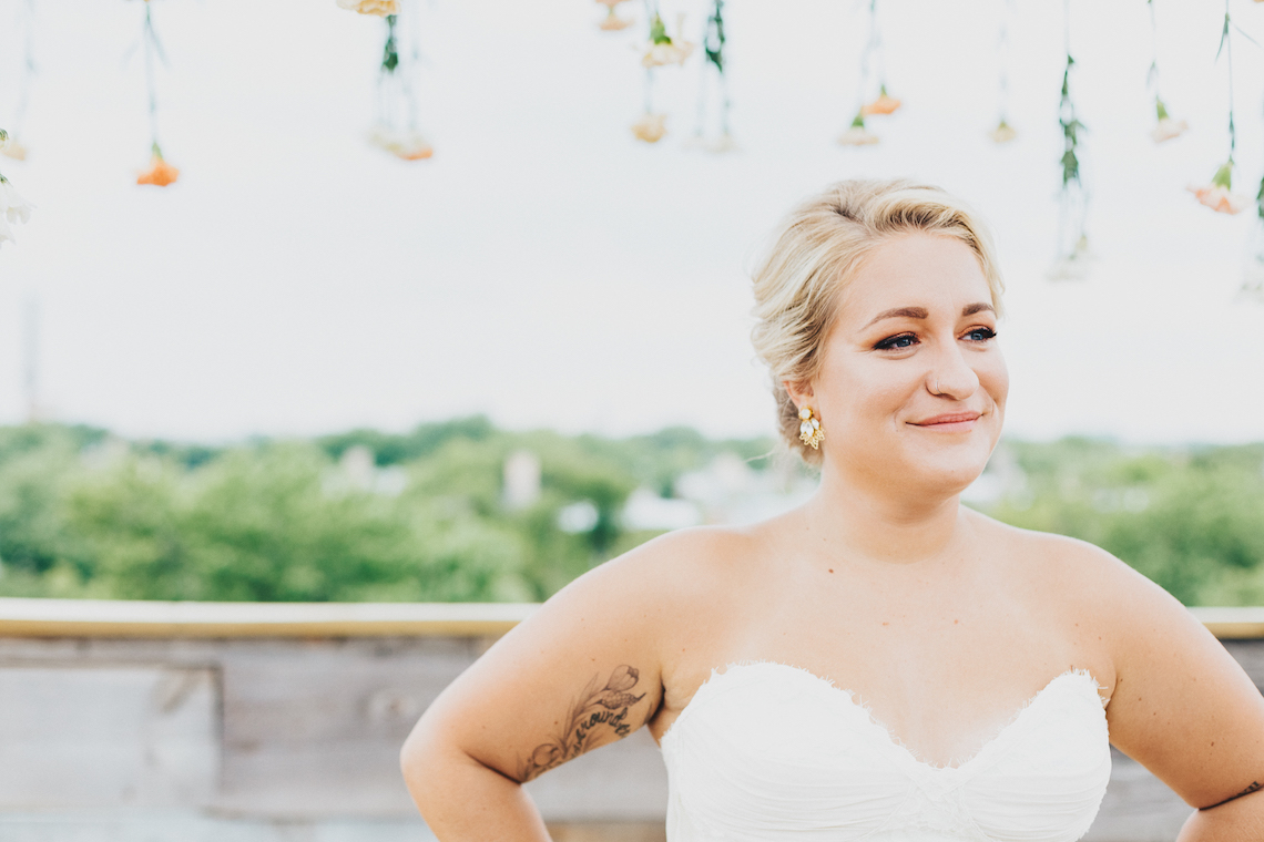 The Sweetest Autumnal Elopement Inspiration (On A Rooftop!) | Rachel Brown Kulp Photography 29