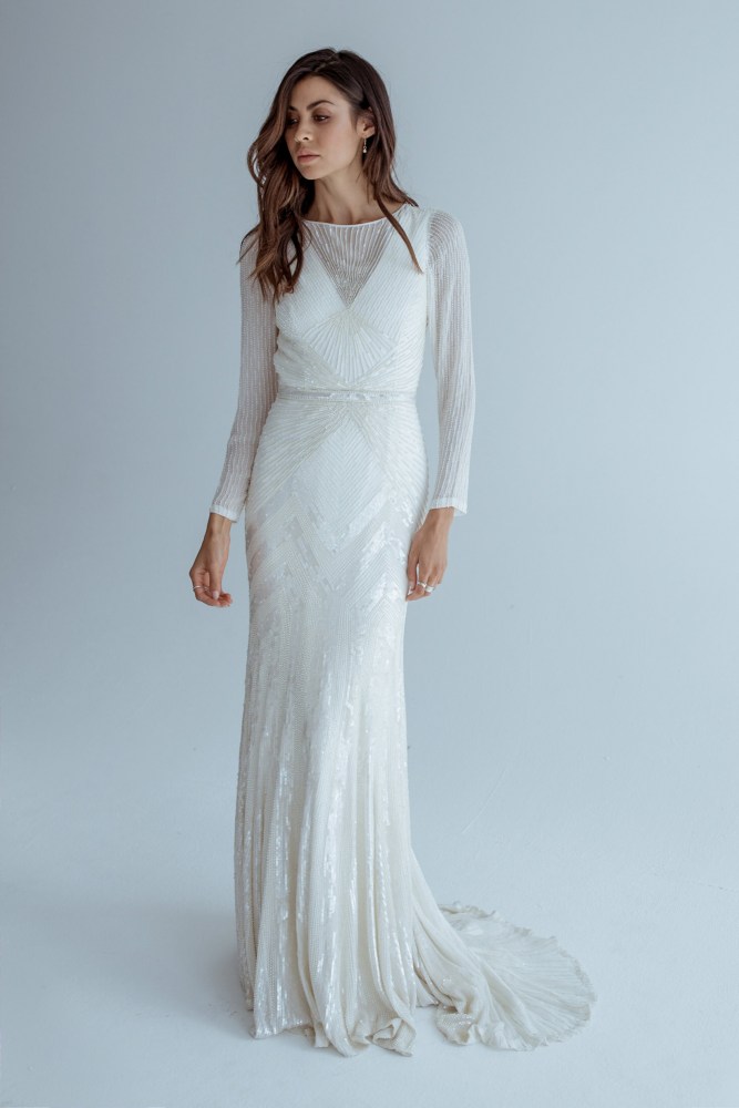 30 Stunning Long Sleeve Wedding Dresses