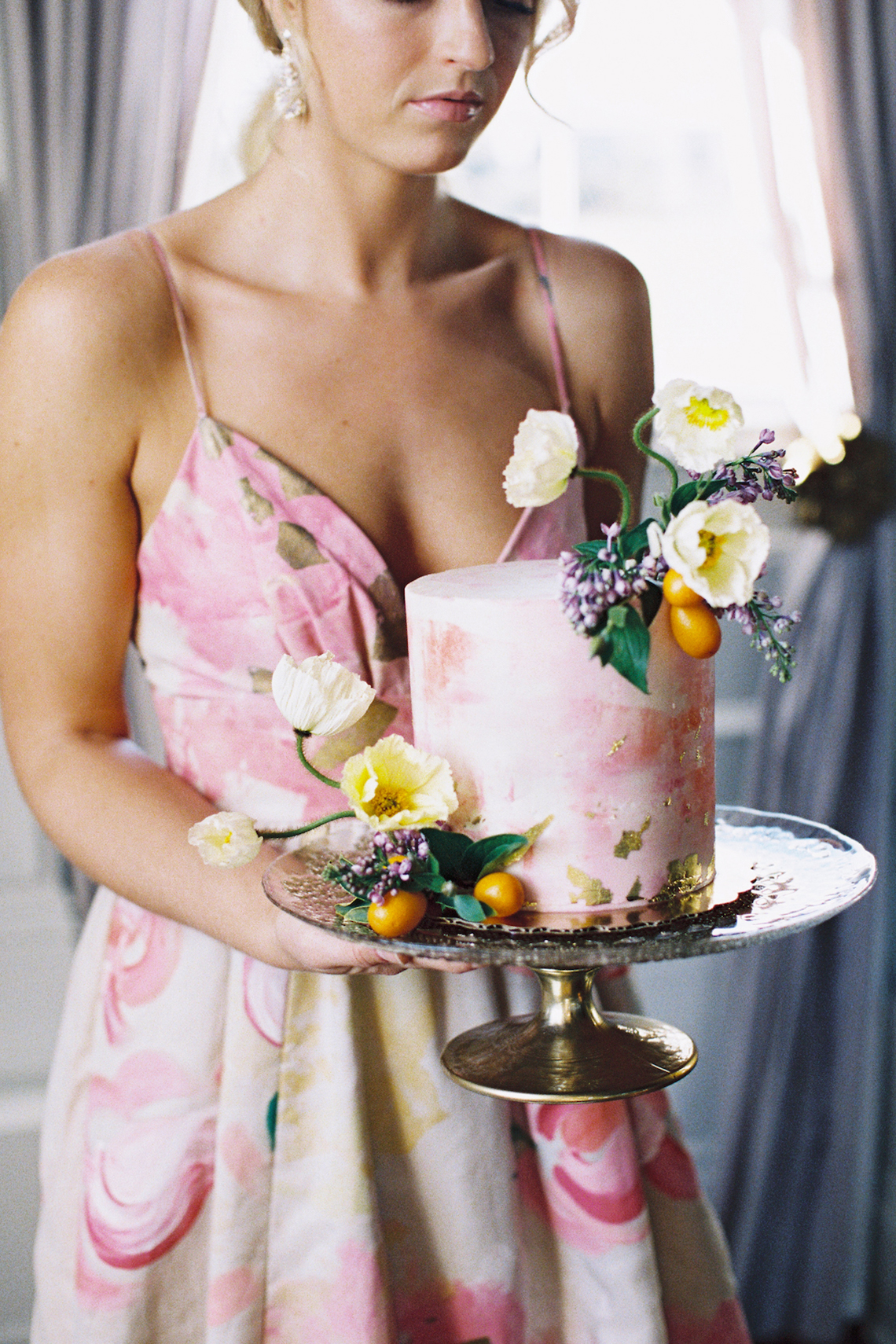 Bright & Colorful Wedding Inspiration With An Incredible Floral Dress | Rosencrown Photography 20