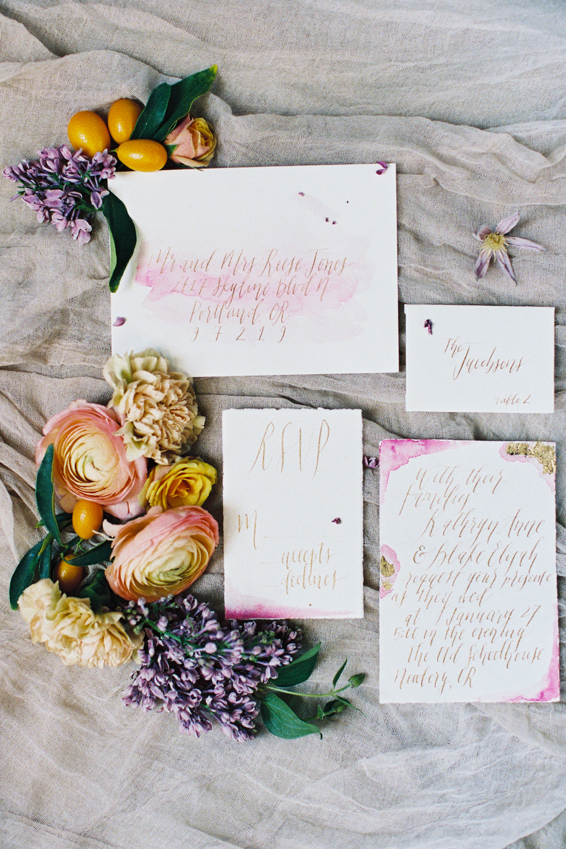 Bright & Colorful Wedding Inspiration With An Incredible Floral Dress | Rosencrown Photography 46