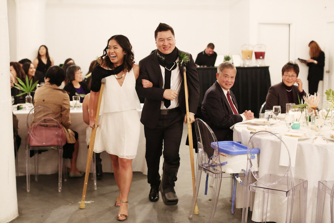 Colorful Rooftop Wedding With Geometric Modern Designs | Christian + Reinna Cruz 38