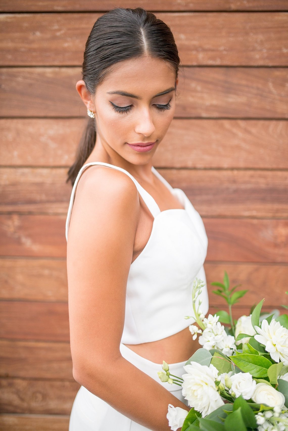 Classy Modern Rooftop Wedding Inspiration | Anna + Mateo Photography 49