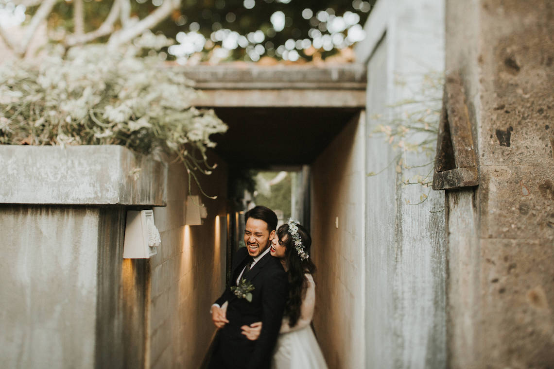 Modern & Hip Bali Wedding Featuring Sparklers & Flower Crowns | Iluminen Photography 18
