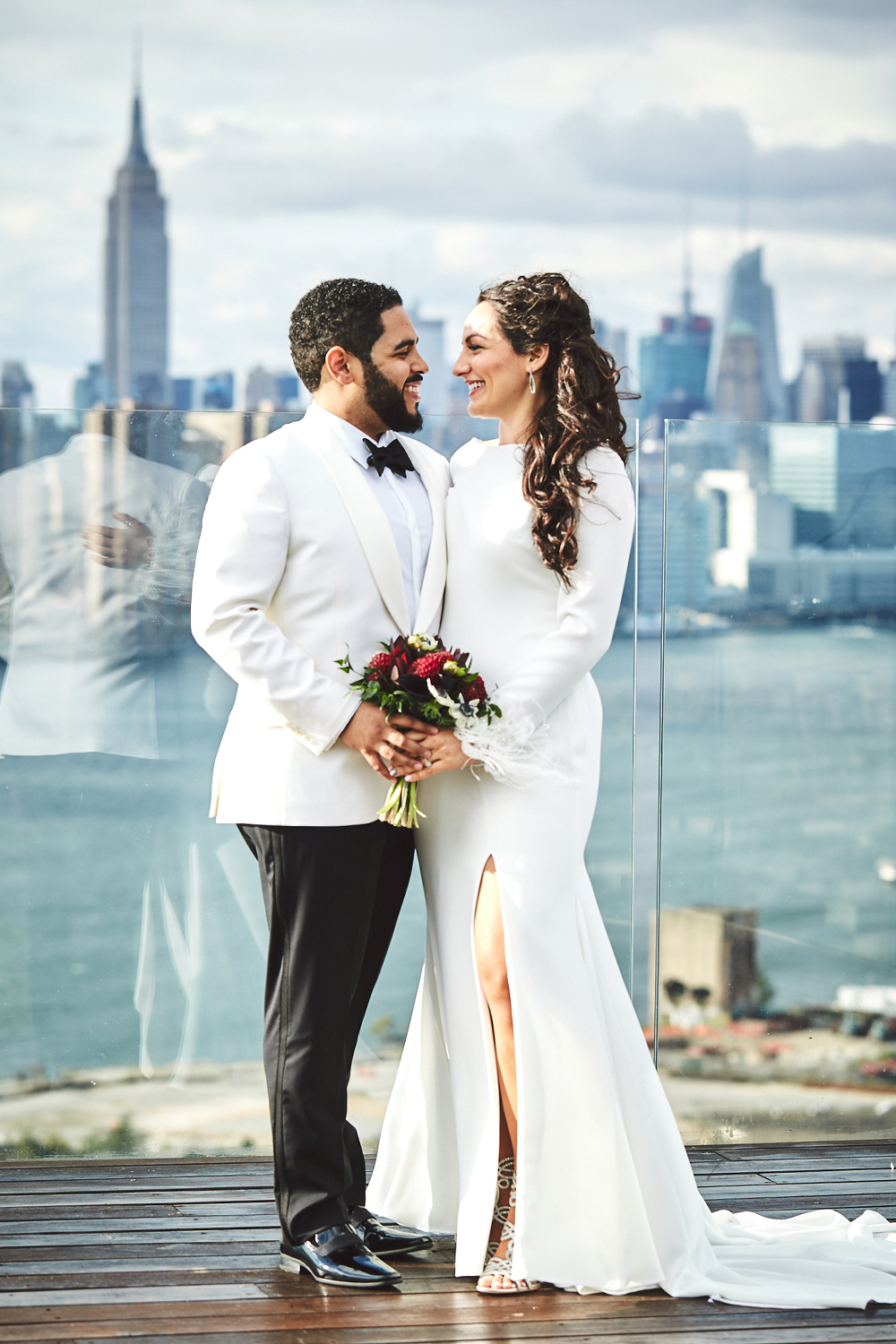Stylish New York Wedding With Incredible City Views | Bri Johnson Photography 45