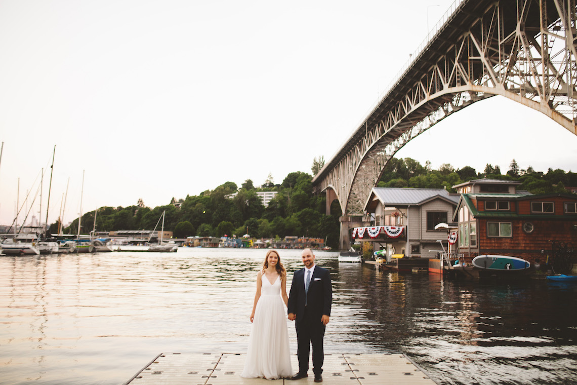 Tropical Urban Rooftop Wedding In Seattle | The Shalom Imaginative 16