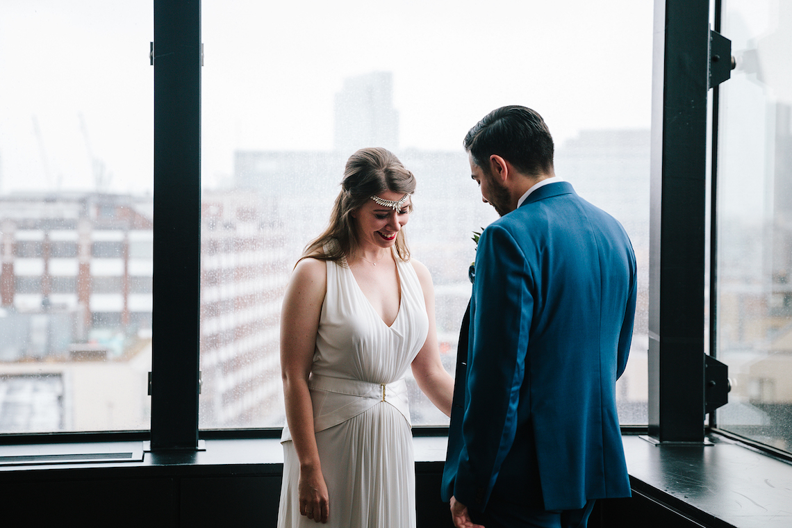 Underground Gallery Wedding In London With Cool, Flashy Signage | Studio 1208 Photography 14