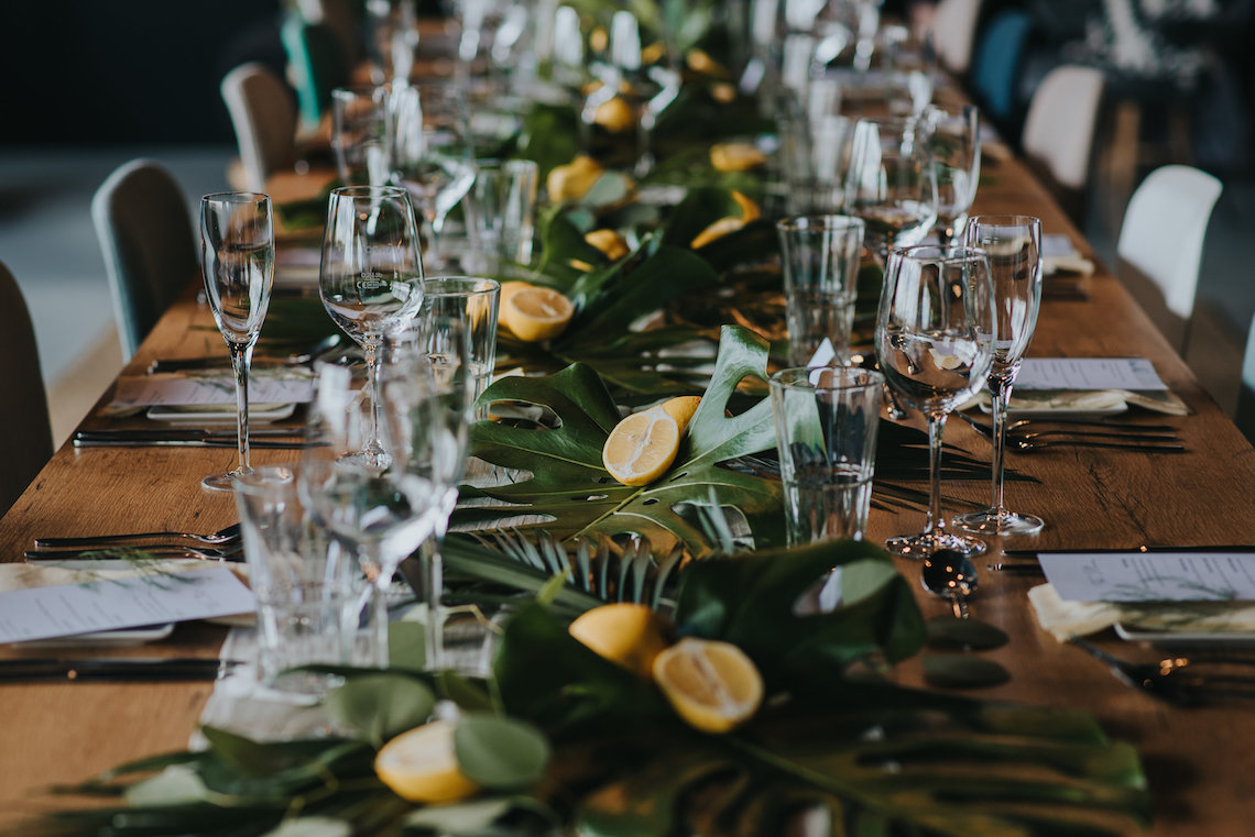 Modern Industrial London Wedding Inspiration With Succulents | Remain in the Light Photography 45