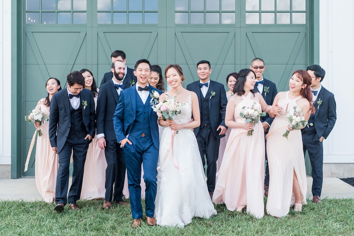 Pretty Pink DIY Barn Wedding With Loads Of Calligraphy Ideas | Audrey Rose Photography 9