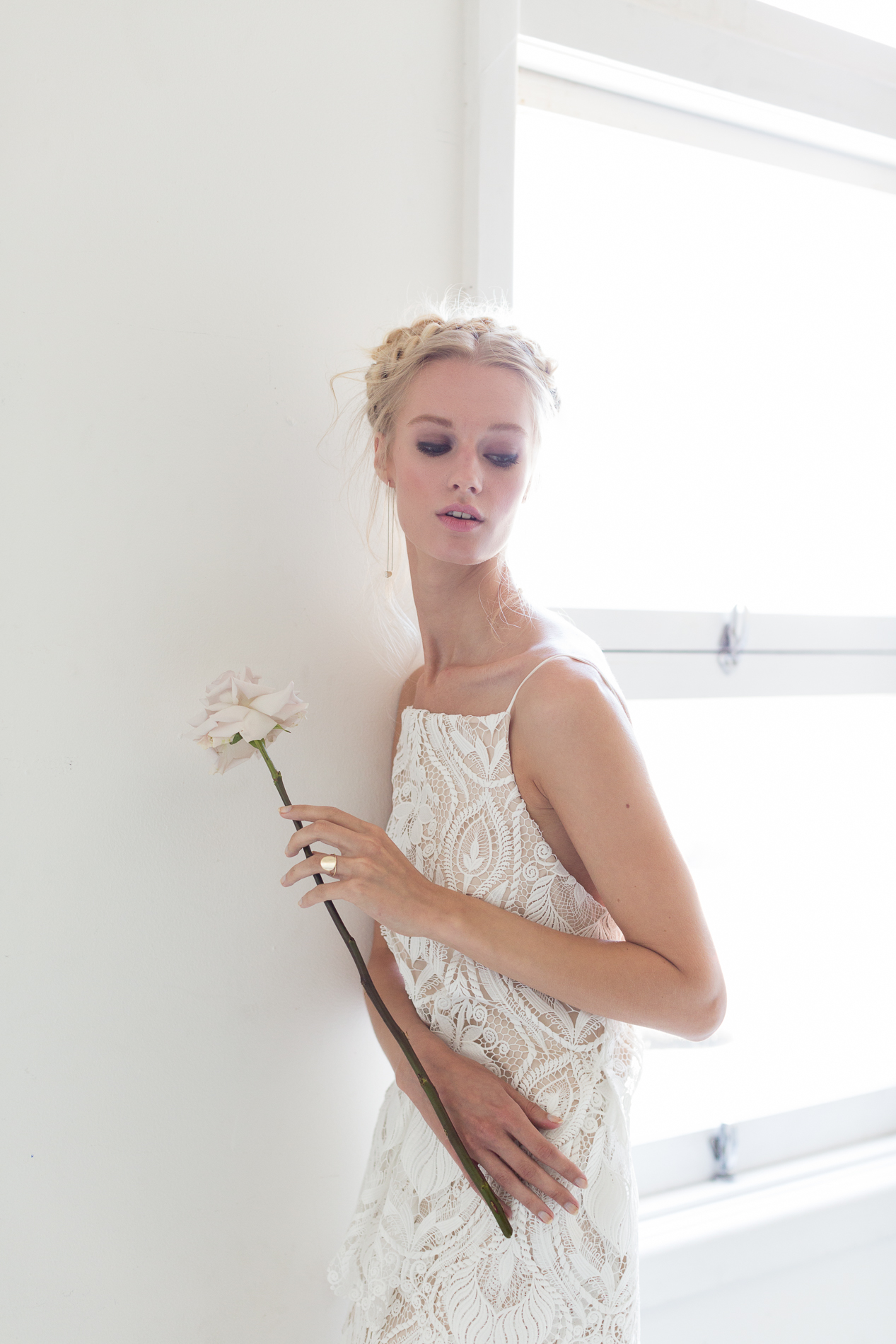 Modern Silk Gowns & Floral Wall Inspiration For The Hip Bride | Anastasia Fua elliftheartist 49
