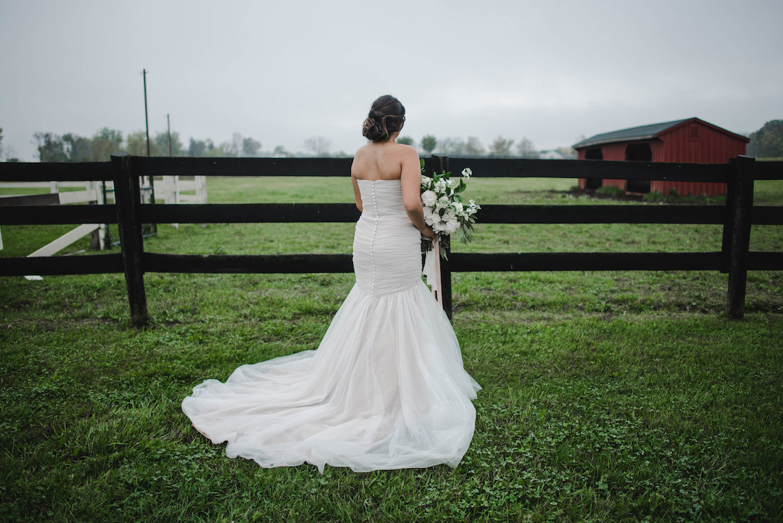 Romance In The Rain; Rustic Barn Wedding Ideas With Dramatic Florals | Flor de Casa Designs 21