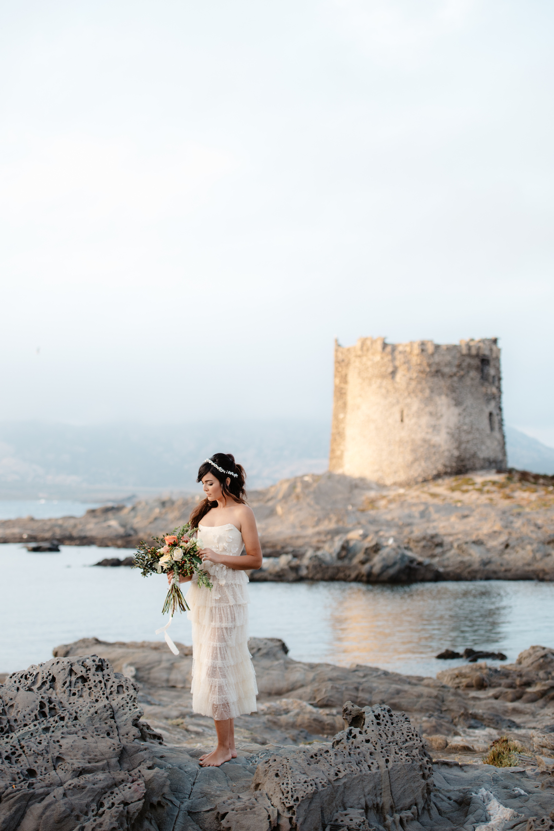 Shipwrecked; Seaside Elopement Inspiration From Sardinia | Valeria Mameli 25