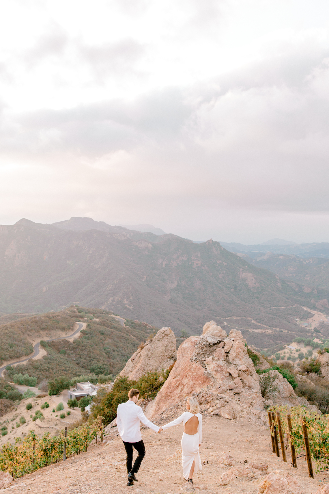 Fashion-forward Black & White Wedding Ideas From Malibu | Babsy Ly 14