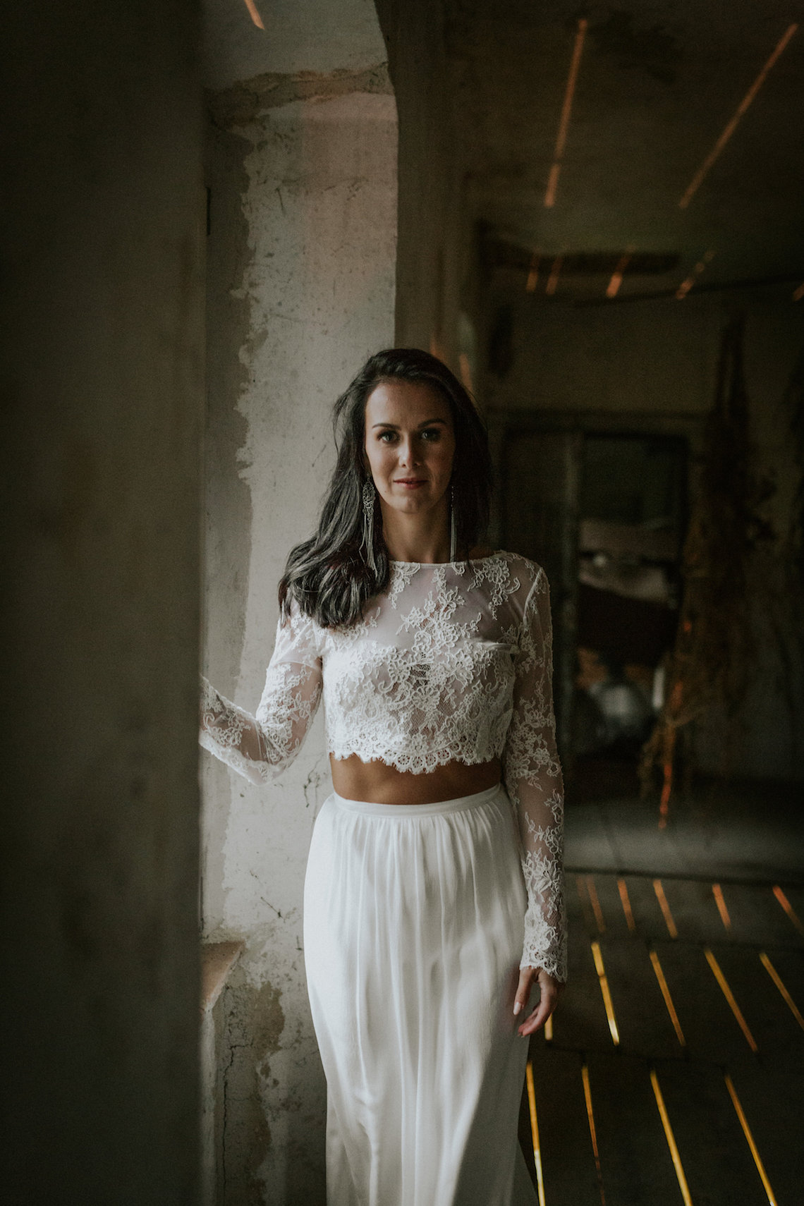 Monstera Leaves & Artichokes; A Hip Slovenian Wedding | Karen Willis Holmes Bridal | Aljosa Videtic 34