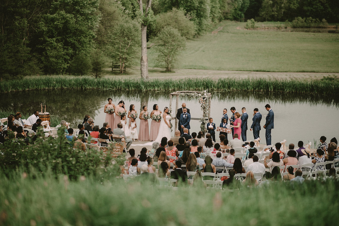 Pretty Pink Countryside Wedding (With Cute Aisle Signage) | Barkerture Photo 11
