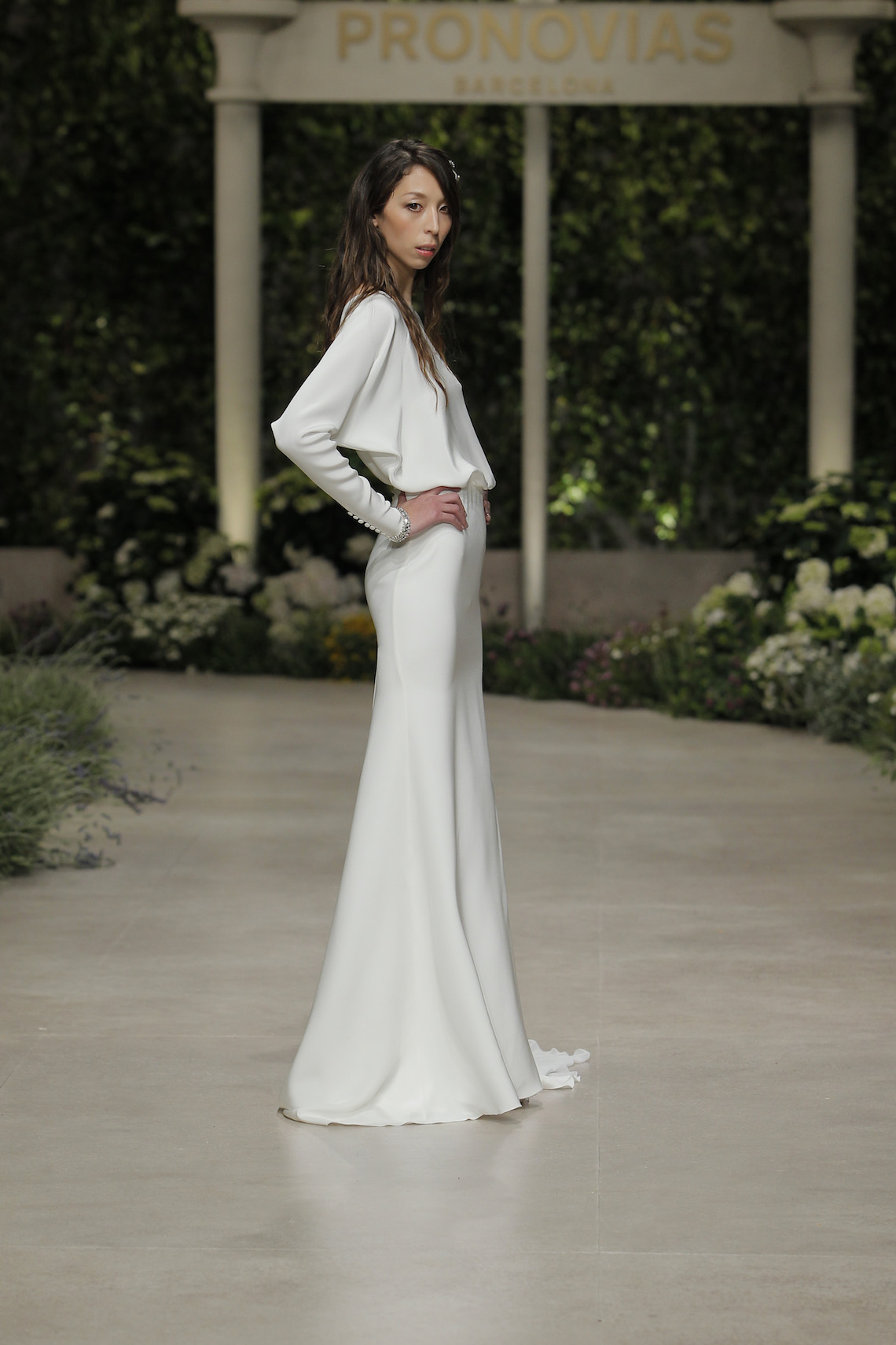 Pronovias 2019 In Bloom Wedding Dress Collection | Caterina