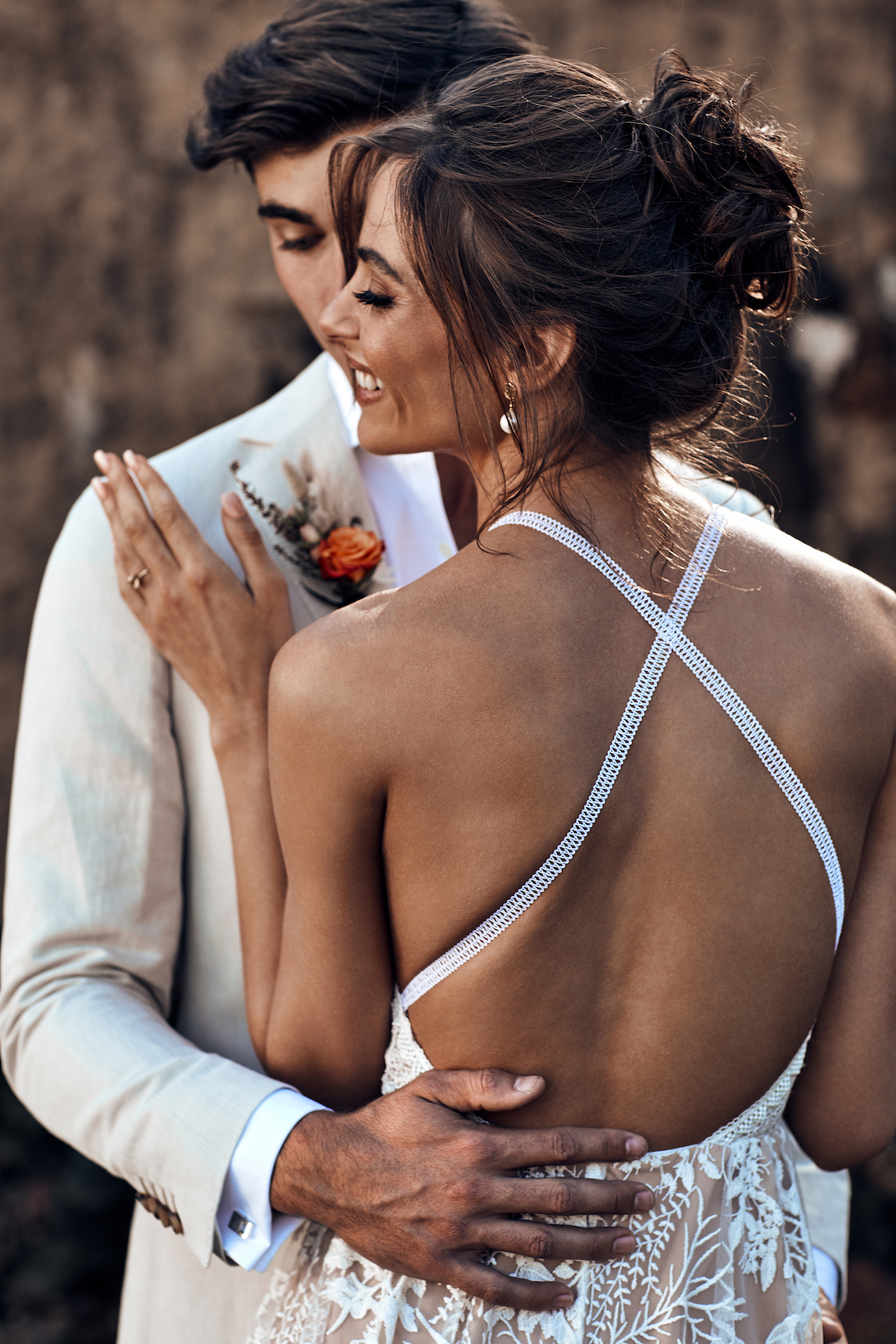 Free-Spirited Bohemian Icon Wedding Dress Collection by Graces Loves Lace | Harri 3