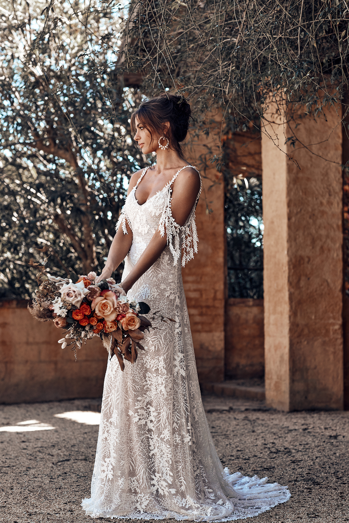 Free-Spirited Bohemian Icon Wedding Dress Collection by Graces Loves Lace | Sol 2