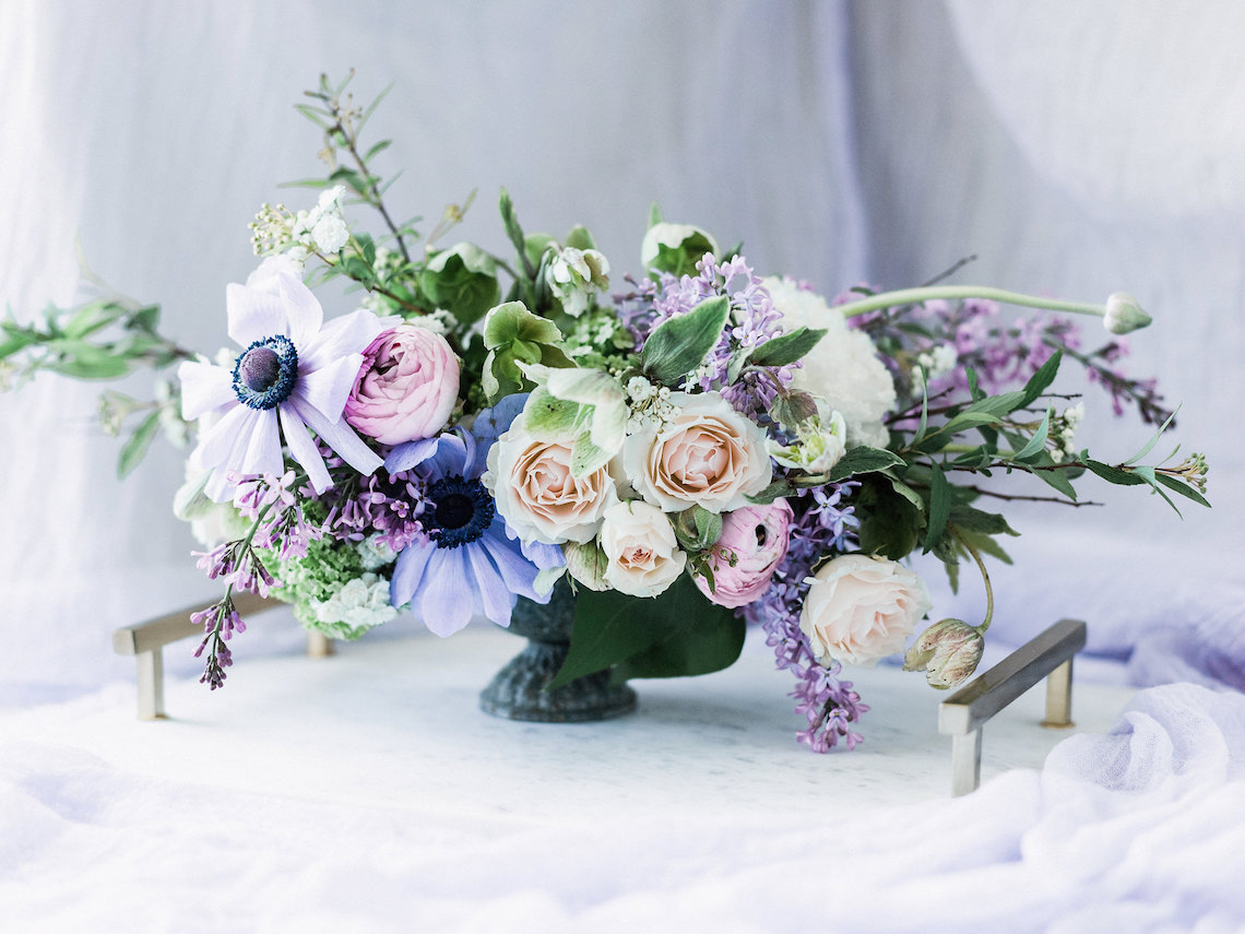 Sparkling Art Deco Wedding Inspiration From NYC | Mibellarosa | Jenny Fu Studio 38