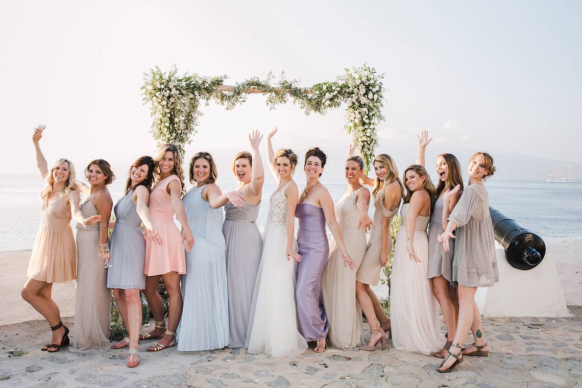 Delightfully Pretty & Wildy Fun Greek Destination Wedding | Penelope Photography 42