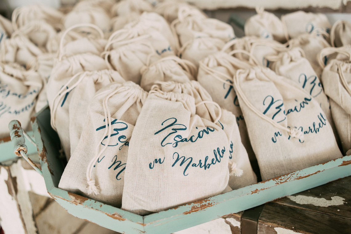 Relaxed All-White Spanish Beach Wedding With Seriously Glamorous Bridal Beauty Style | Sara Lobla Photography 4