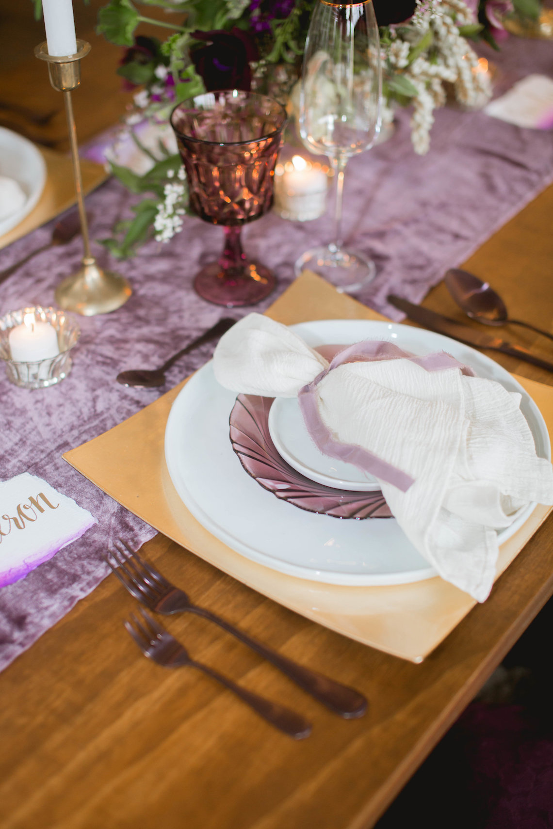 Multicultural Purple and Gold Bollywood Wedding Inspiration – Willow and Ivy Events – Zainab Rikabi 1