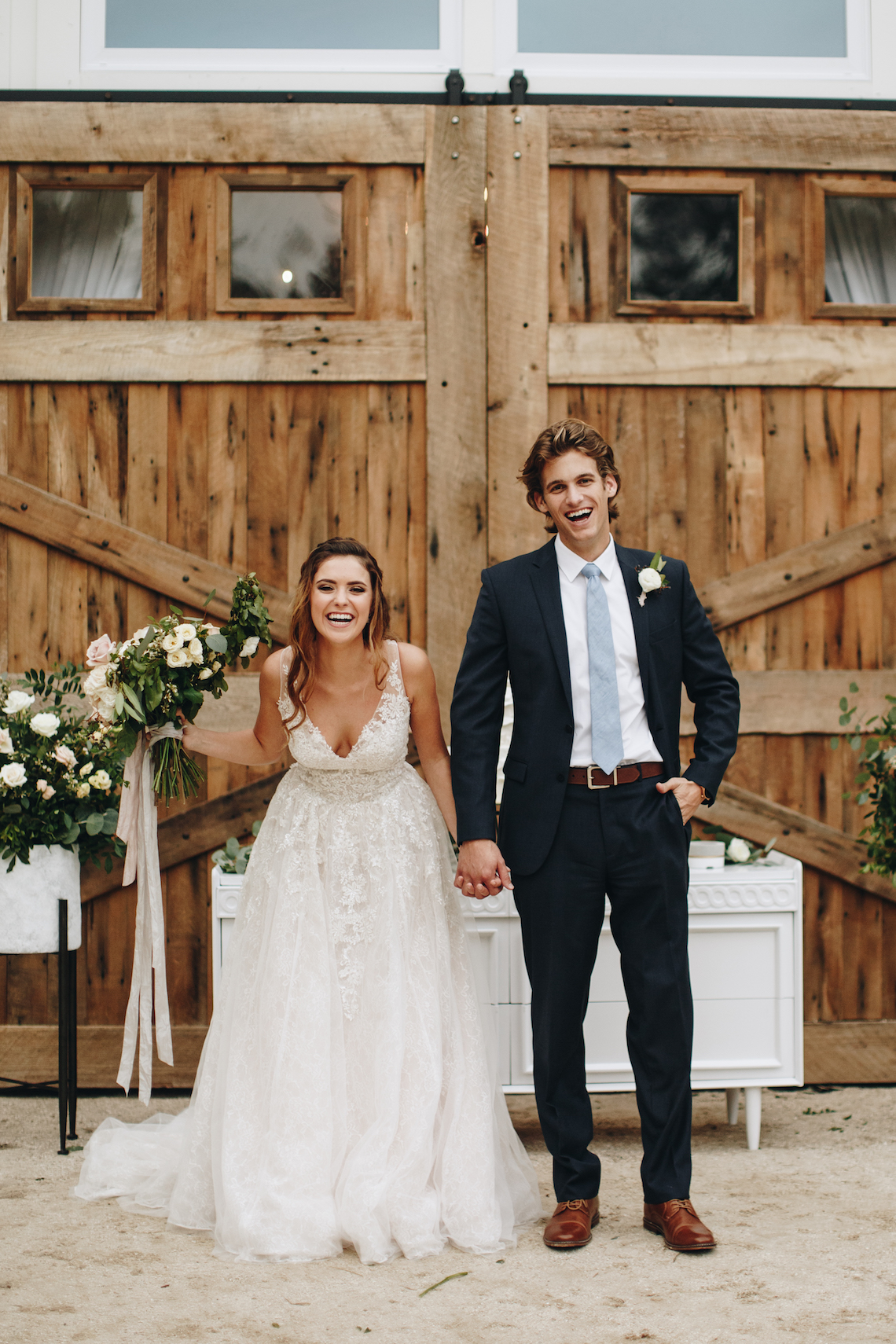 Vintage Fall Farmhouse Wedding Inspiration | Patina & Petals | Sydney Marie Photography 26