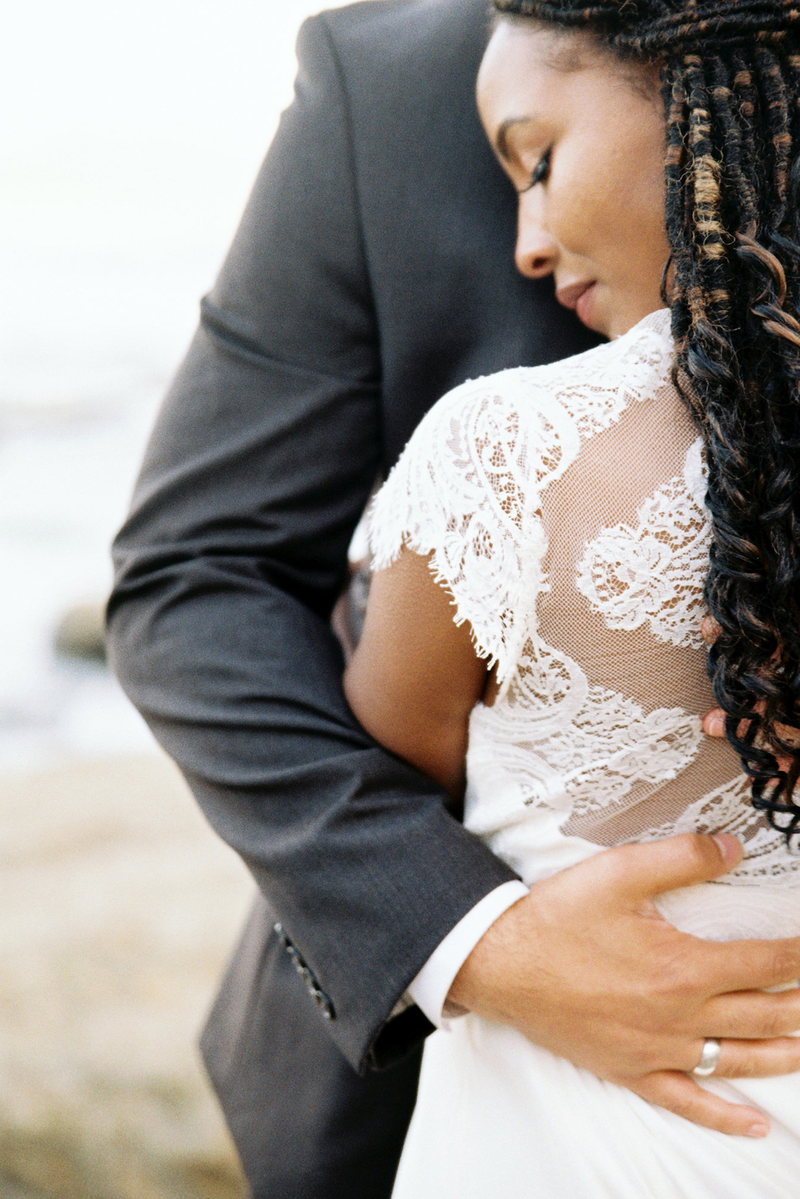 Blackberry and Pear Dreamy Beach Elopement Inspiration – Troy Meikle 26