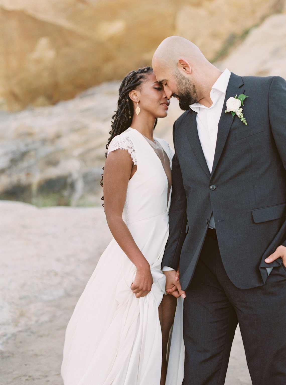 Blackberry and Pear Dreamy Beach Elopement Inspiration – Troy Meikle 29