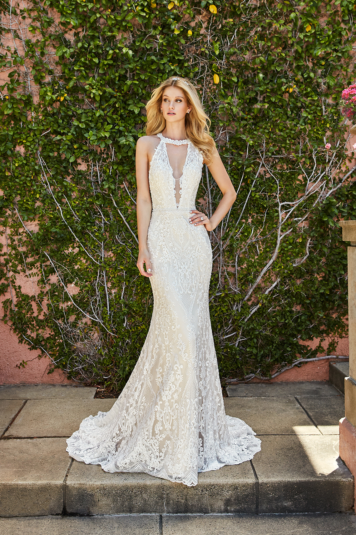10 Stunning Wedding Dresses By Destination – Val Stefani Savona Dress 1