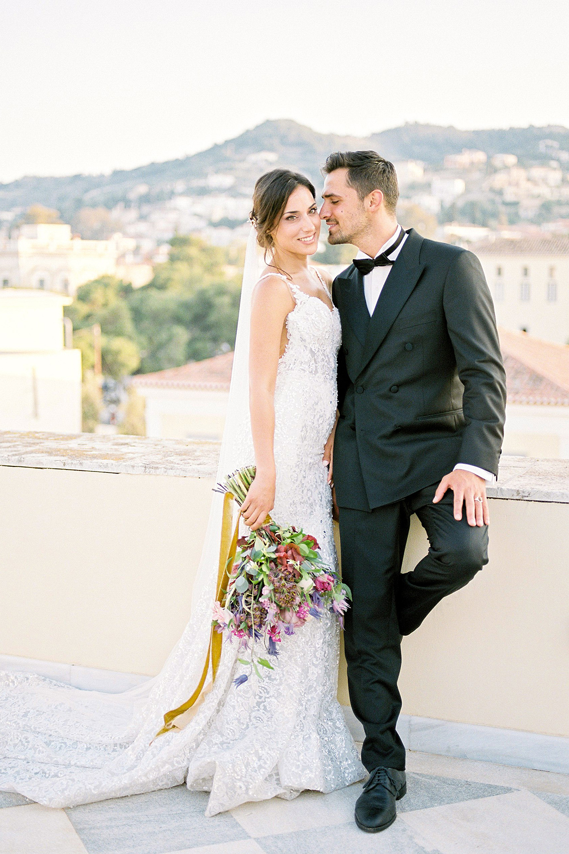 Lavish and Ethereal Greek Hotel Wedding Inspiration – Camilla Cosme Photography 19