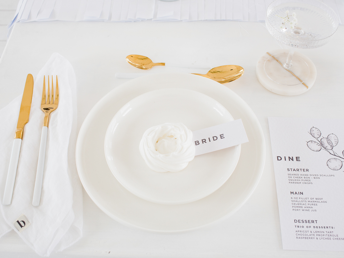 Funky & Creative All White Wedding Inspiration – The Vintage House That Could 7