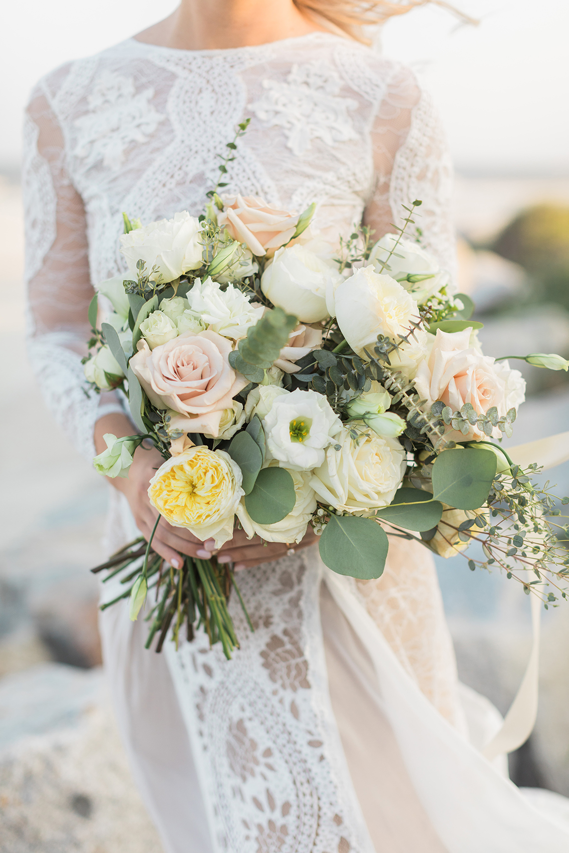 Intimate Southern Boho Beach Wedding in Charleston – Ava Moore Photography 51