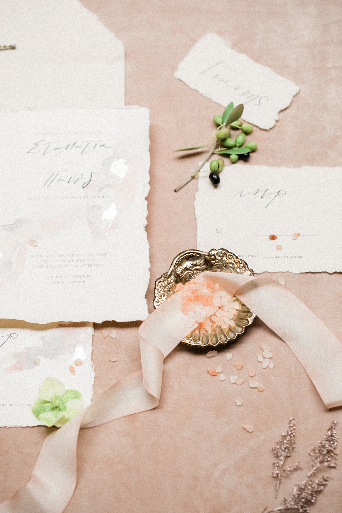 Luxurious Wedding Inspiration From An Ancient Greek Chapel – Nina Wernicke 35