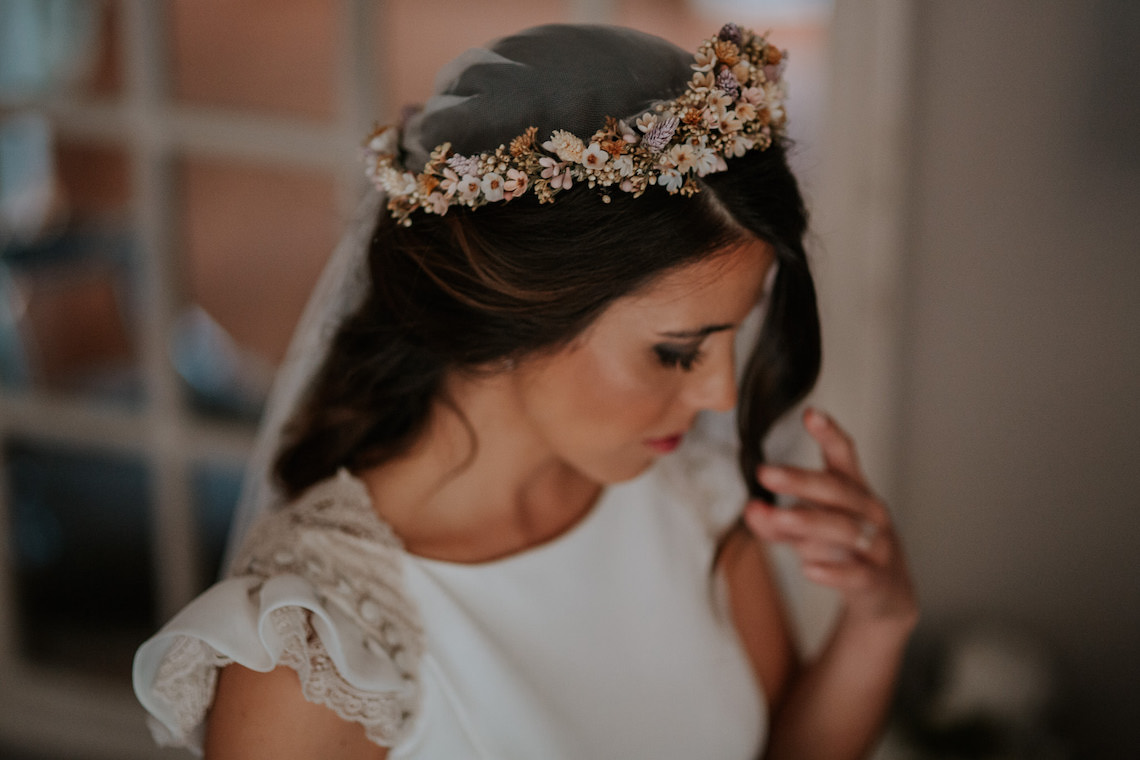 Romantic and Fashionable Spanish Boho Wedding – Javier Berenguer 5