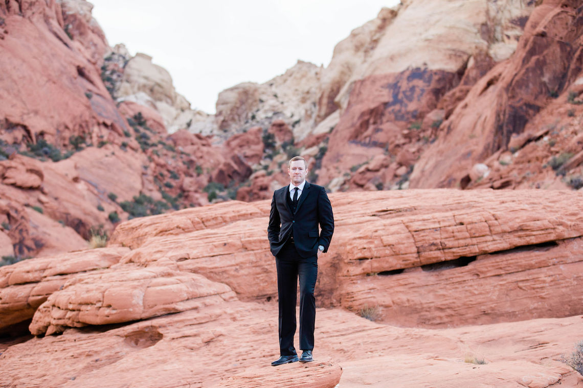 Red Rock Desert Romance With A Whimsical Blue Leanne Marshall Wedding Dress – Elizabeth M Photography 4