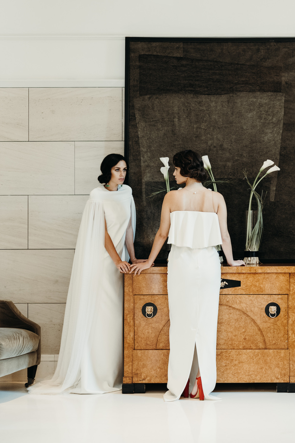 Sleek and Sexy Modern Wedding Inspiration in Emerald – Marcella Cistola 33