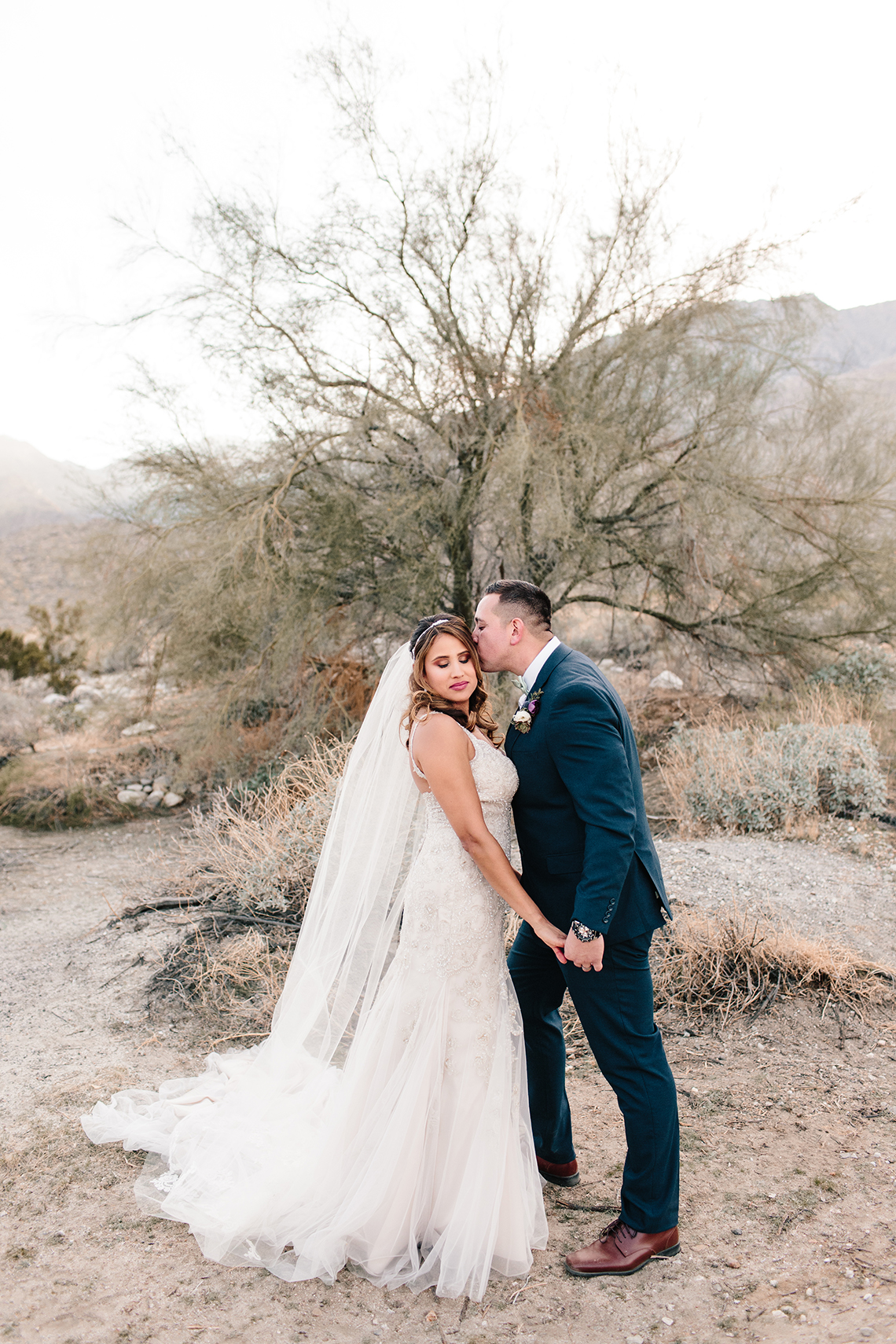 Blush Smoke Tree Ranch Palm Springs Wedding – Elle Lily Photography 49