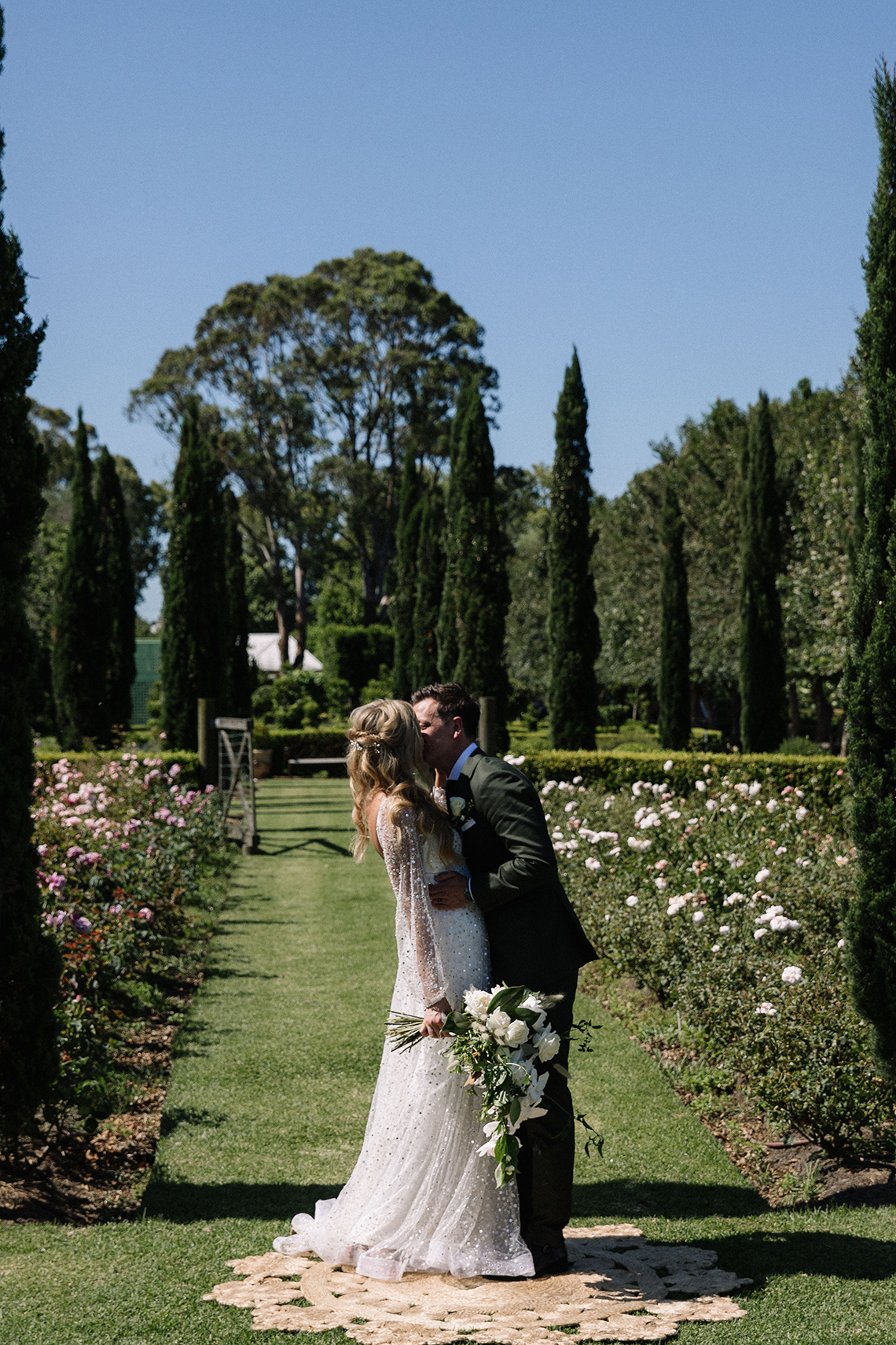 Chic Australian Garden Wedding with A Sparkling Wedding Dress – David Campbell Imagery 16
