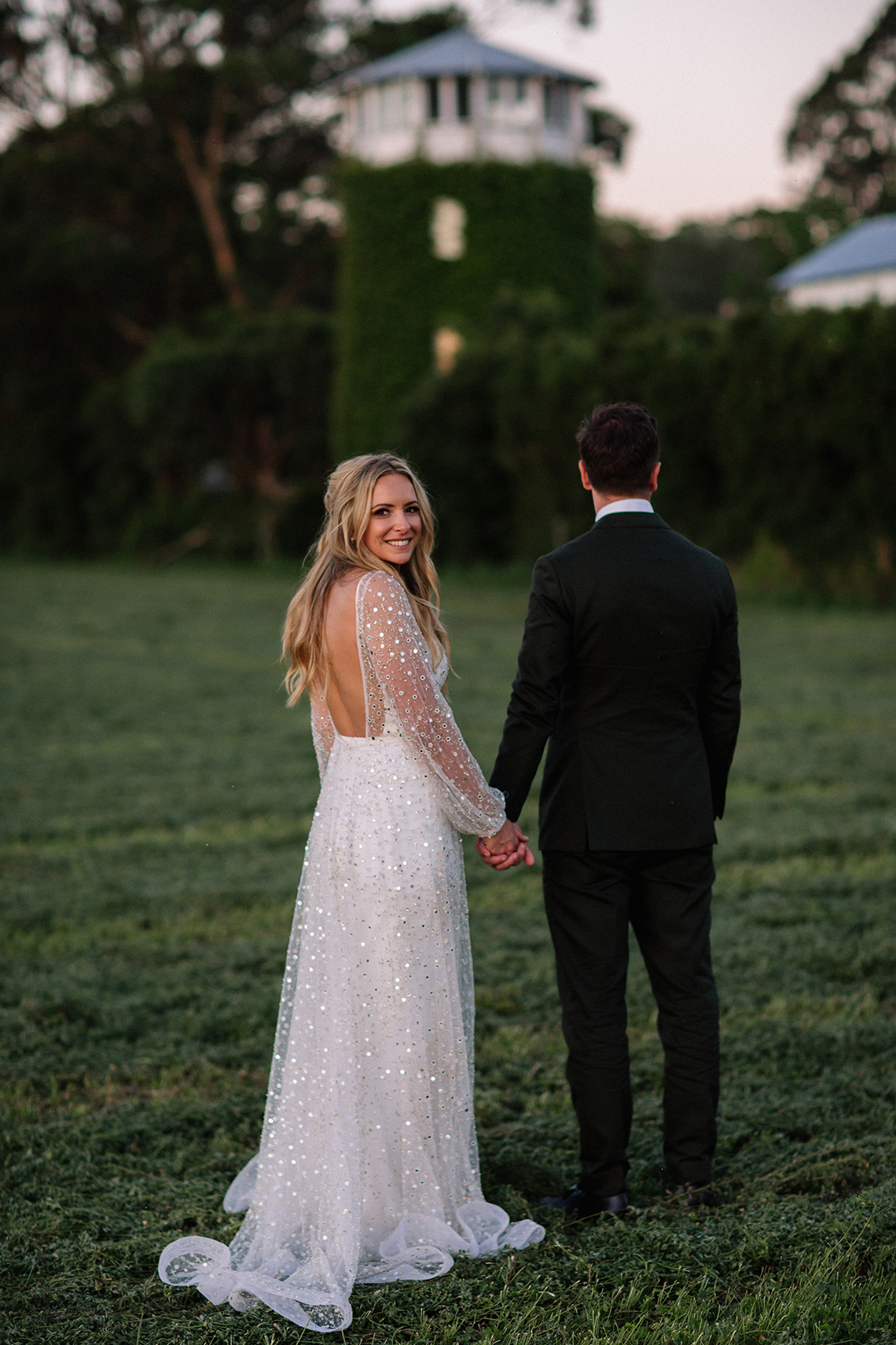 Chic Australian Garden Wedding with A Sparkling Wedding Dress – David Campbell Imagery 21
