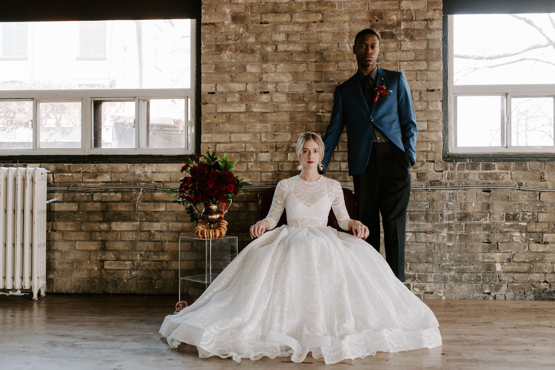 Whimsical Red and Green Wedding Inspiration with Russian Folk Details – Whim and Willow Photo 5