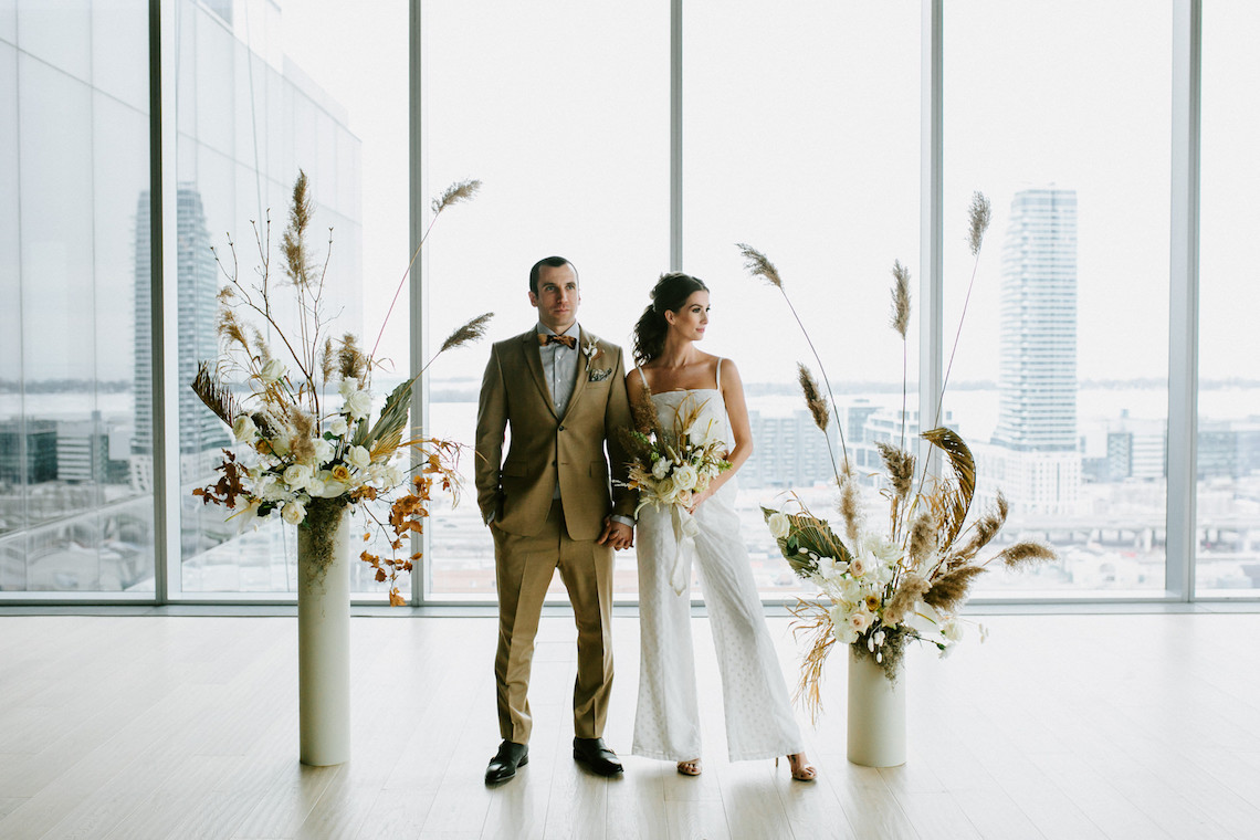 Chic Fall Loft Wedding Inspiration from Toronto – Shannon Robbins Photography – June Bloom Events 9