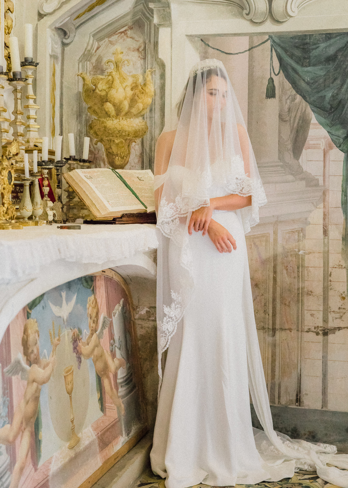 Breathtaking Tuscan Fine Art Wedding Inspiration – Olga Makarova 11
