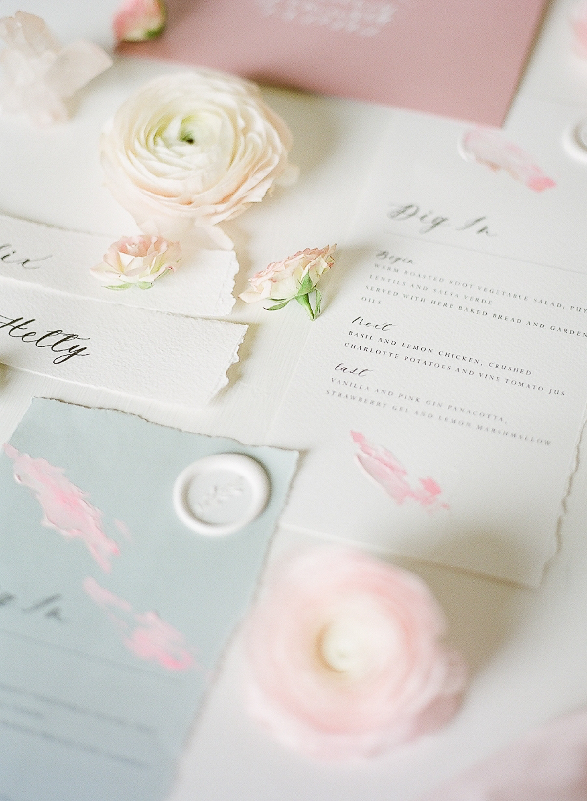 Pretty Pink Almonry Barn Wedding Inspiration – Liz Baker Photography 44