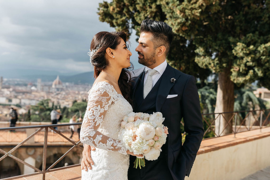 Classic Florence Italy Destination Wedding – Villa La Vedetta – Photo Santucci 4