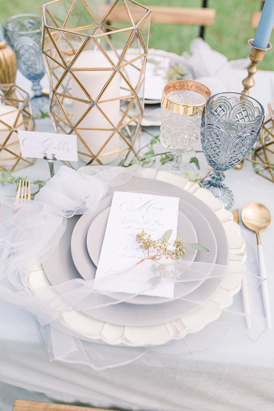 Dusty Blue Meadow Wedding Inspiration – Gracious Company 54