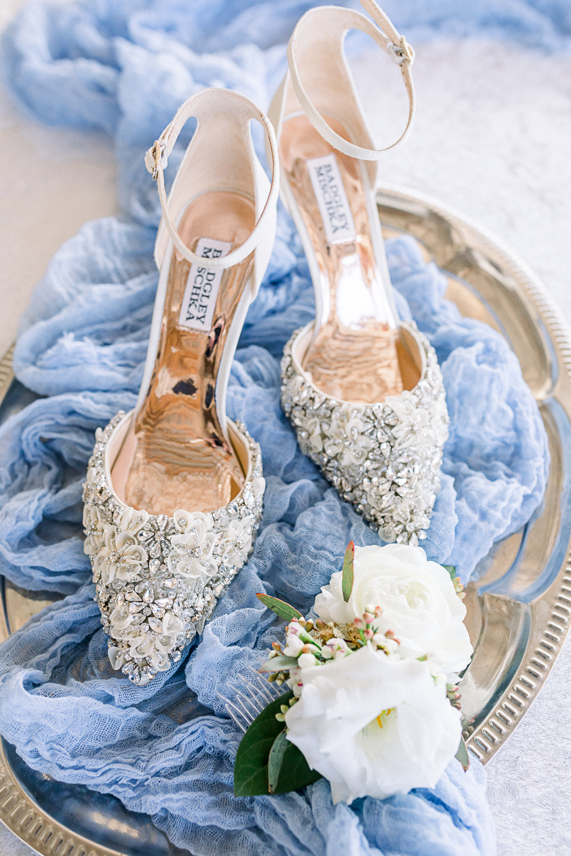 Dusty Blue Meadow Wedding Inspiration – Gracious Company 8