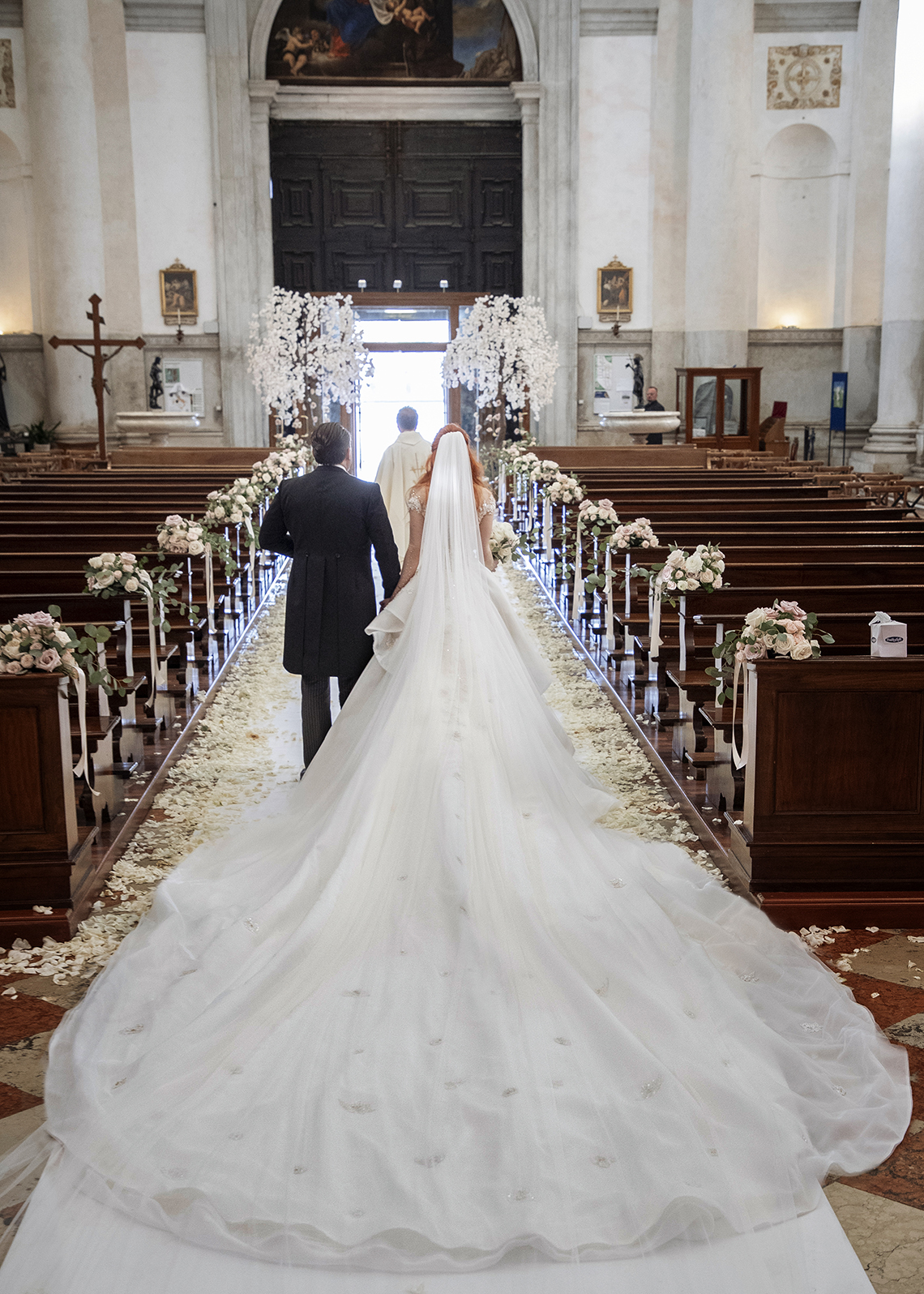 Barbara Meier und Klemens Hallmann Wedding 1 June 2019