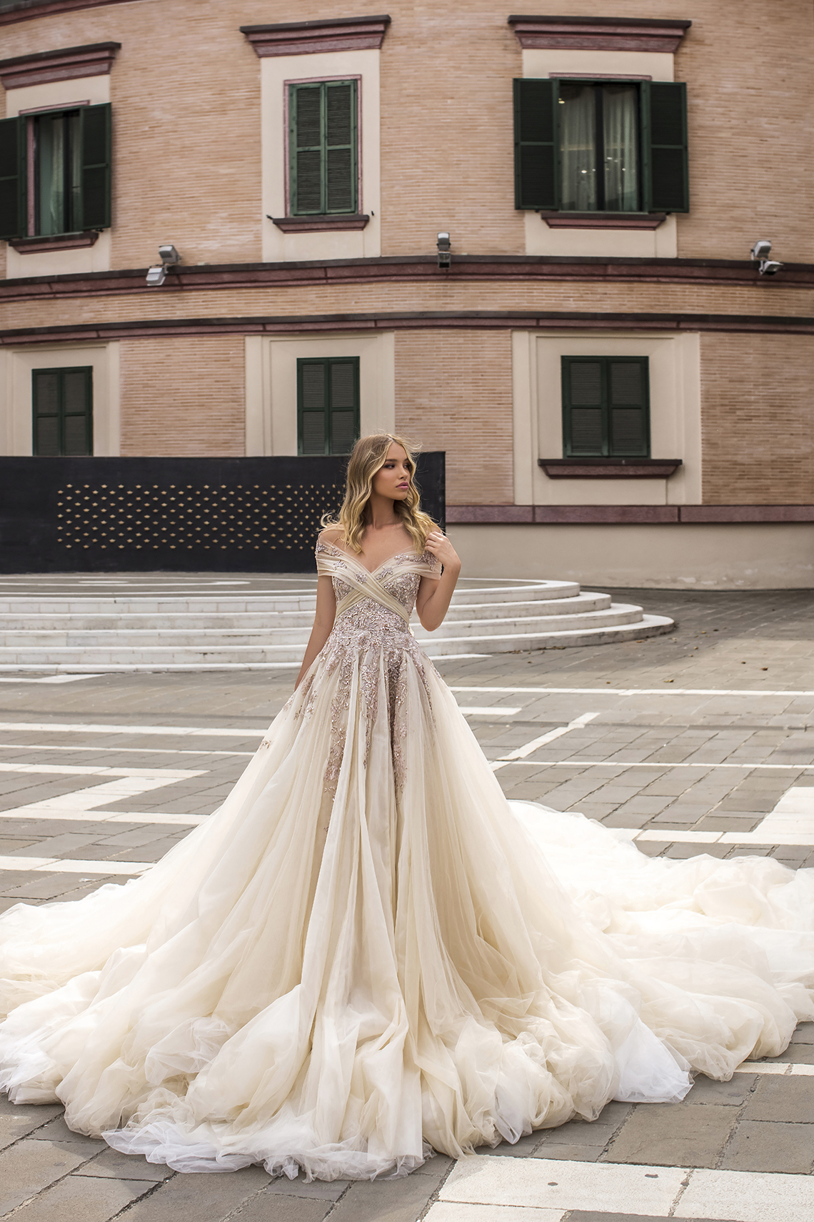 Showstopping Dazzling WONA Bridal Wedding Dresses – Aurora – Celebrate