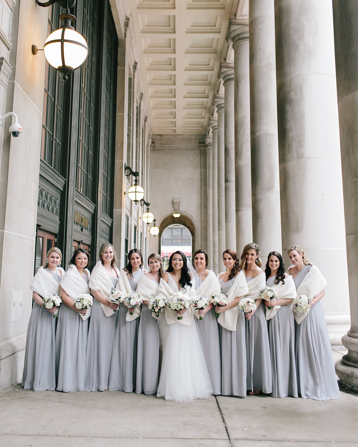 Gorgeous Green and Pink Chicago Ballroom Wedding – Clary Pfeiffer Photography – LOLA Event Productions 43